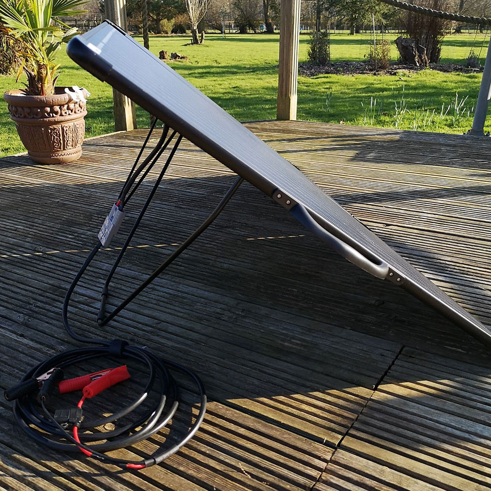 SALE! 200W 2x100W Lightweight Solar Panel KIT for caravans motorhomes image
