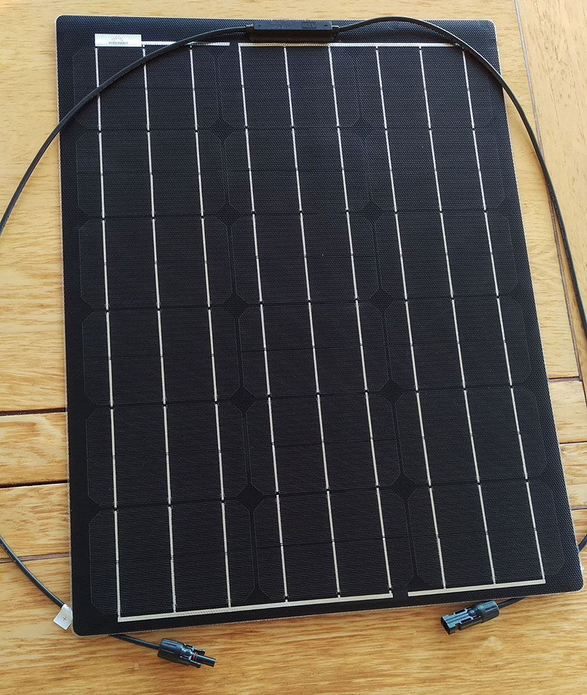 Order  50W flexible solar panels ETFE