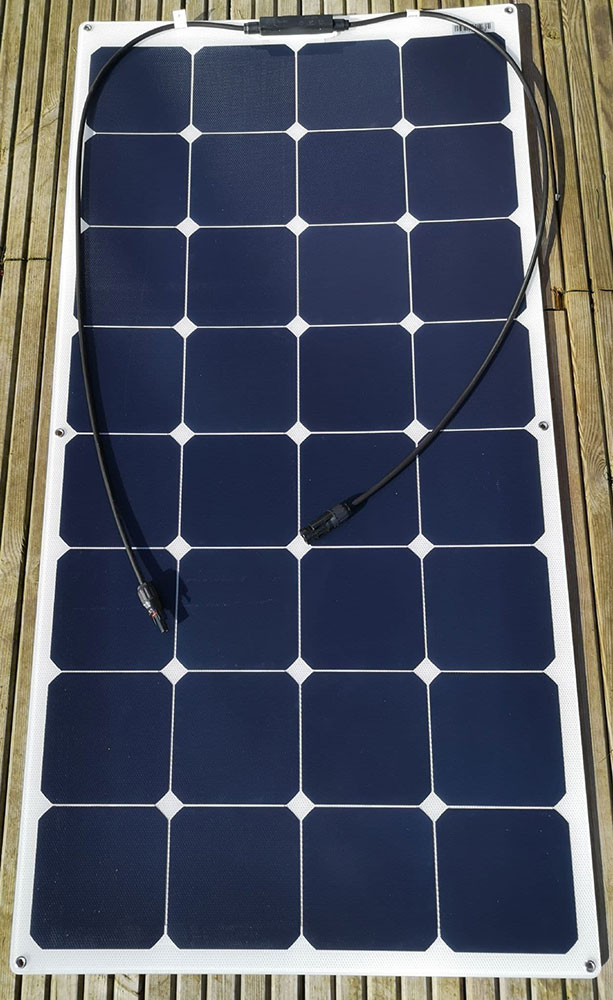 Order ETFE 110W Flexible solar Panel Sunpower cells