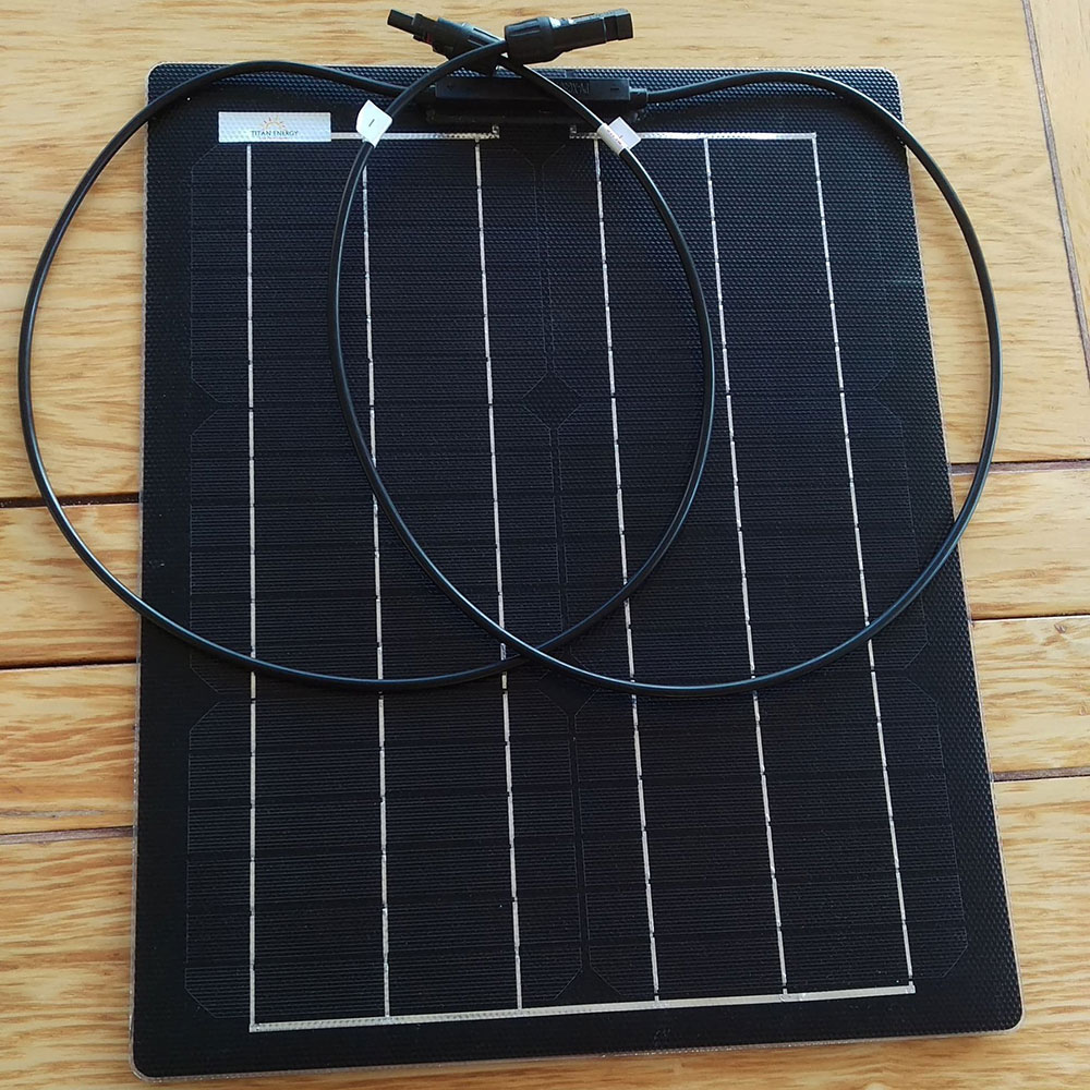 Order Marine  20W semi flexible solar panels ETFE PCB